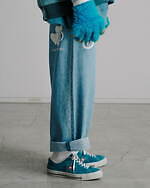 ファセッタズム“くすみブルー”パッチ付きスタジャン、コイン パーキング デリバリーとコラボ｜写真41