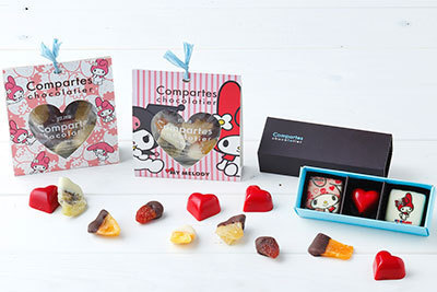 マイメロディ×コンパーテス ショコラティエ、限定チョコレートを発売