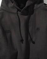 キャプテン サンシャインのカバーコード限定フーディー＆イージーパンツ、褪せた色調のブラックで｜写真2