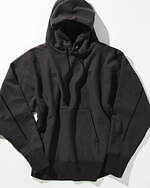 キャプテン サンシャインのカバーコード限定フーディー＆イージーパンツ、褪せた色調のブラックで｜写真1