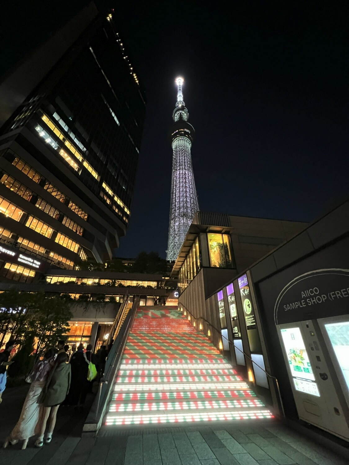 東京スカイツリータウンのクリスマス2024、イルミネーションや