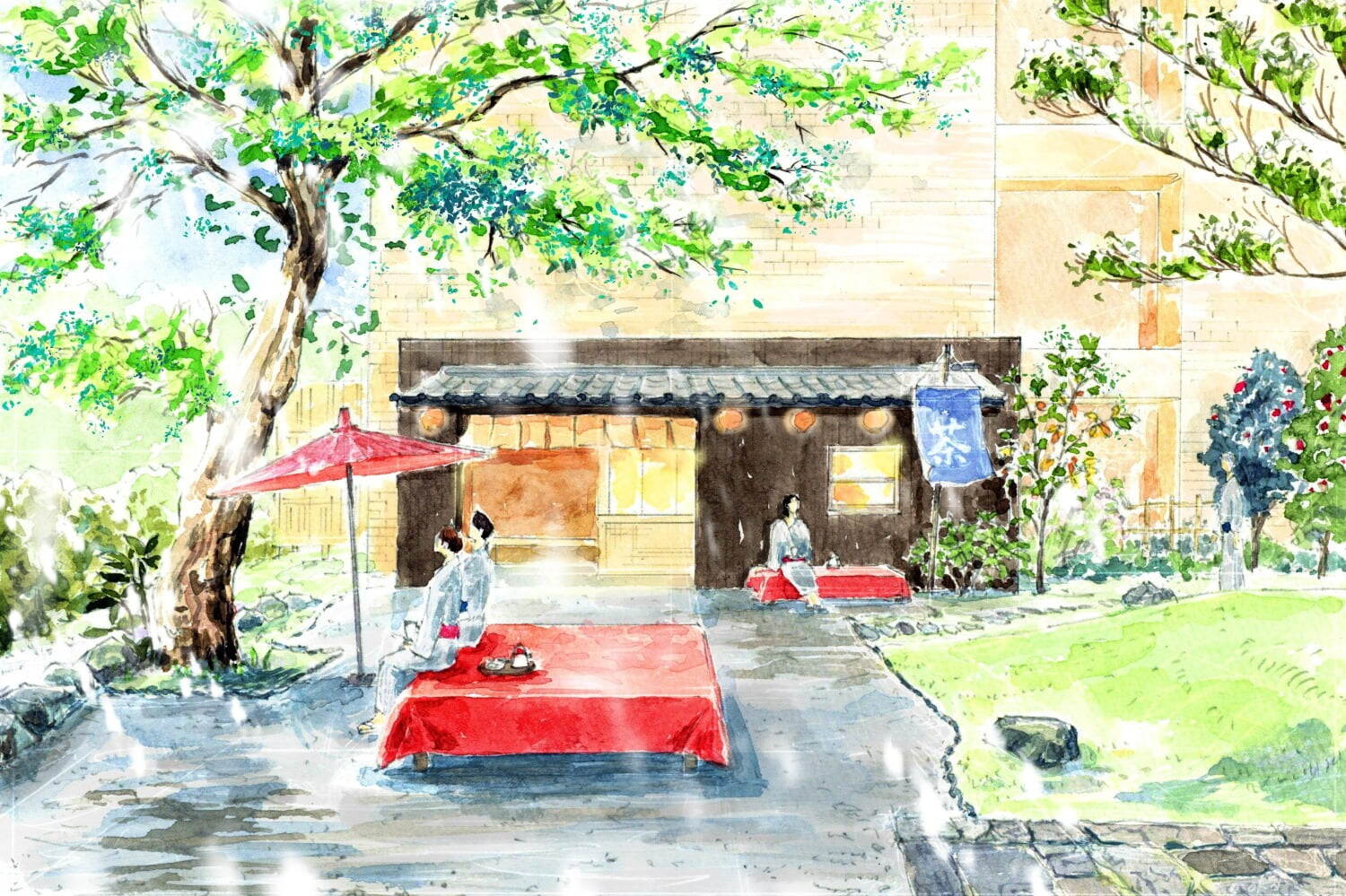 星野リゾートの温泉旅館「界 箱根」25年夏リニューアルオープン、癒しの茶屋空間＆伝統文化感じる客室｜写真12