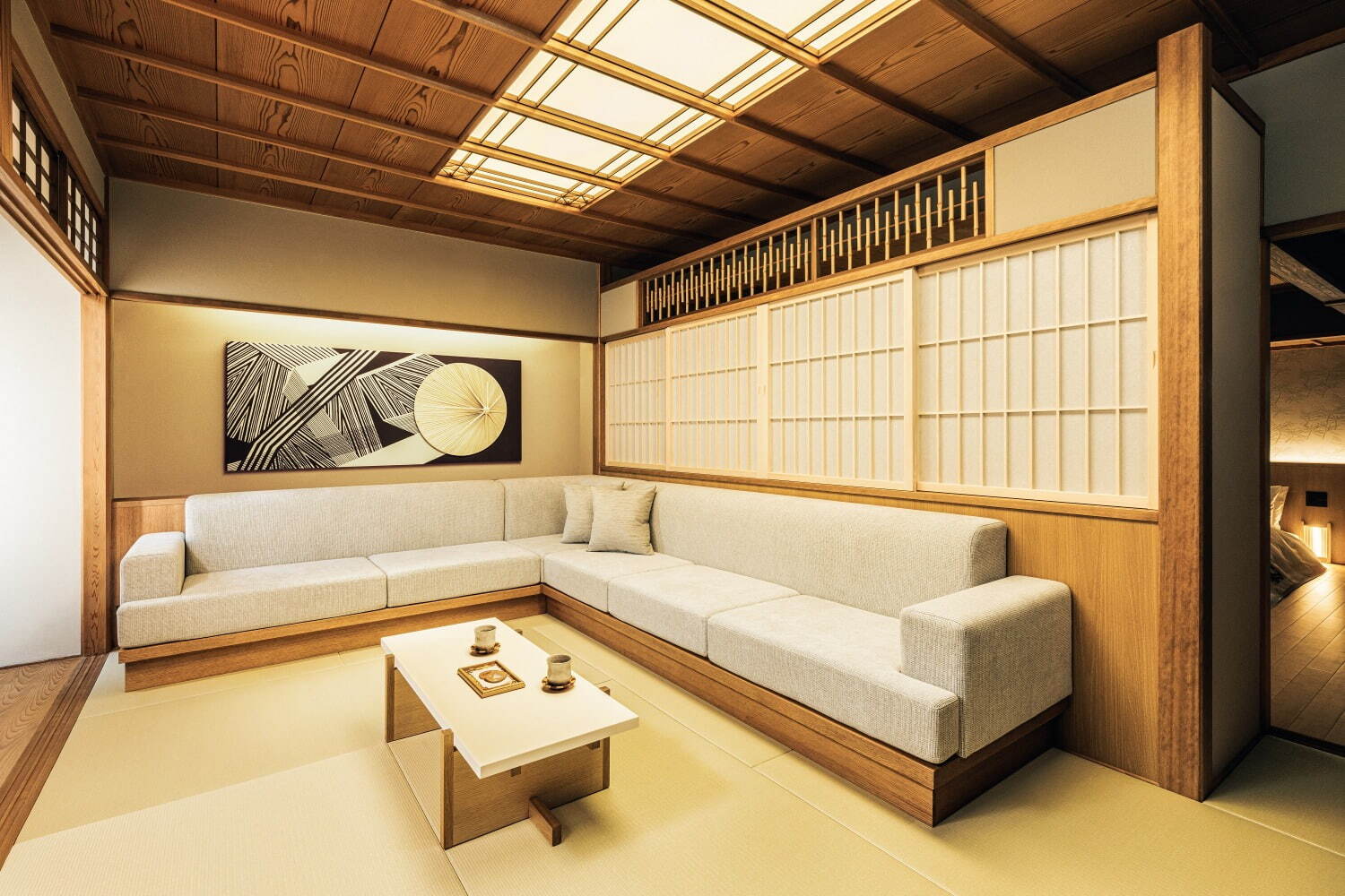 星野リゾートの温泉旅館「界 箱根」25年夏リニューアルオープン、癒しの茶屋空間＆伝統文化感じる客室｜写真5