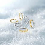 スタージュエリー“希望の光”ダイヤモンドが浮かぶネックレス、アクアマリンきらめくピアスも｜写真4