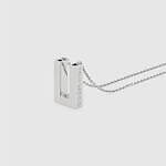 トムウッド“正方形”モチーフのシルバージュエリー、幾何学的なリングやチェーンネックレス｜写真7