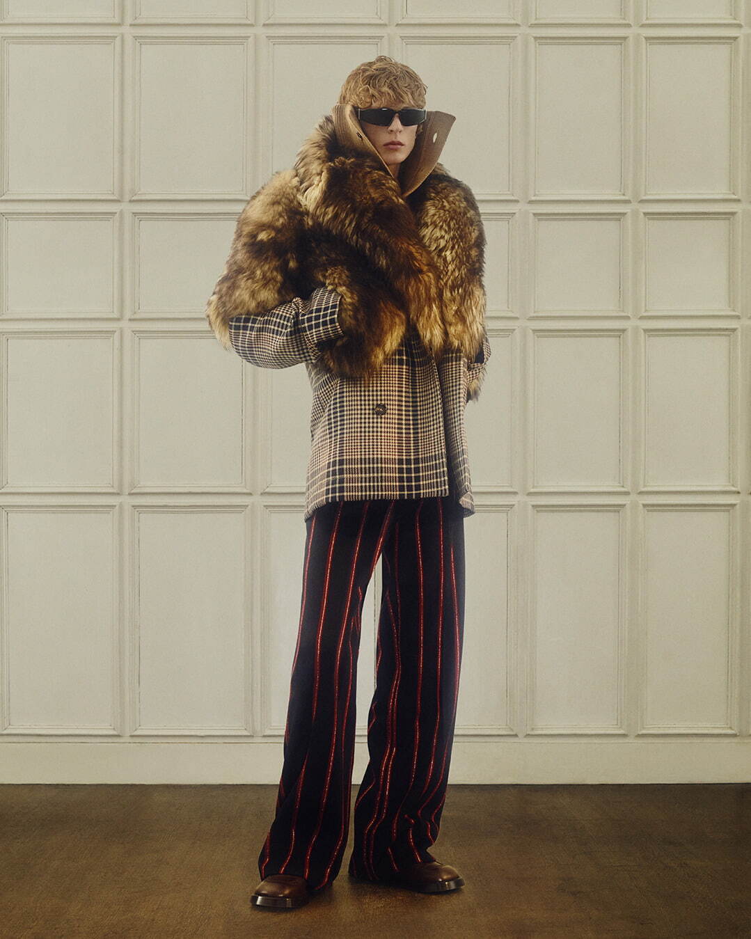 マックイーン 2025年リゾート｜ ミリタリーコート