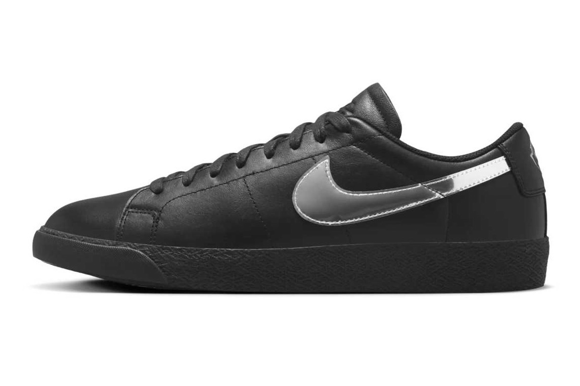 スケートシーン｜ナイキ SB×ダンサー スケートボードのスニーカー「ズーム ブレーザー ロー」煌めくスウッシュロゴで