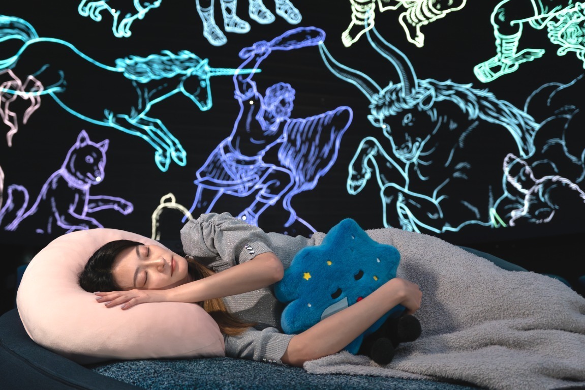 星座｜プラネタリウムで眠る「熟睡プラ寝たリウム」プラネタリア YOKOHAMAで、星座＆神話の読み聞かせも