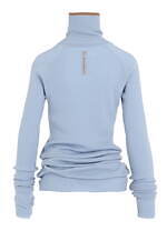 Y's×ジョン スメドレー初コラボ - “色を重ねる”ウールのリブニット、淡いブルーなど全6色｜写真18