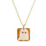 アリータのハロウィンジュエリー“ブルーサファイヤの瞳”輝くおばけネックレスやかぼちゃチャーム｜写真2