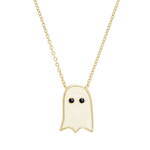 アリータのハロウィンジュエリー“ブルーサファイヤの瞳”輝くおばけネックレスやかぼちゃチャーム｜写真1