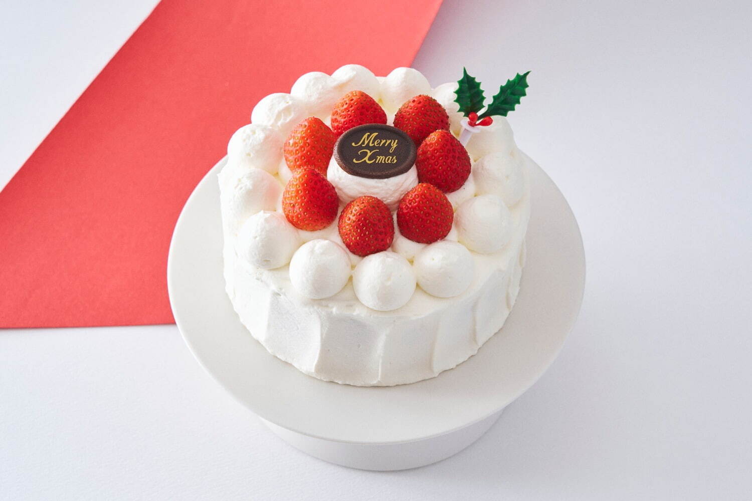 「苺のプレミアムクリスマスショートケーキ」4,400円※ルミネ新宿店限定