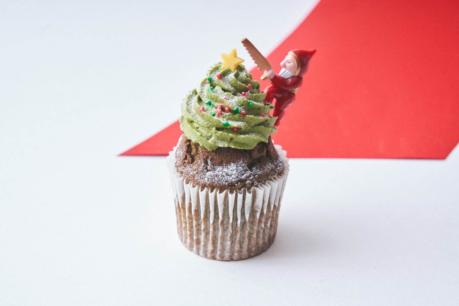 フェアリーケーキフェアのクリスマス限定カップケーキ、サンタパンダやクリスマスツリーモチーフ｜写真5
