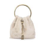 ジミー チュウ“ふわもこ”シアリング×レザーのウィメンズブーツ、新作ロゴトートも｜写真5