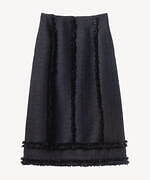 ミュベール“レオパード柄の襟付き”4WAYトレンチコート＆ふんわりフリルのチュールシャツ｜写真10