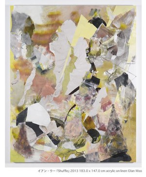 ペインター、イアン・ウーが渋谷ヒカリエで初個展 - ためらいと力強さの絶妙なバランス｜写真1