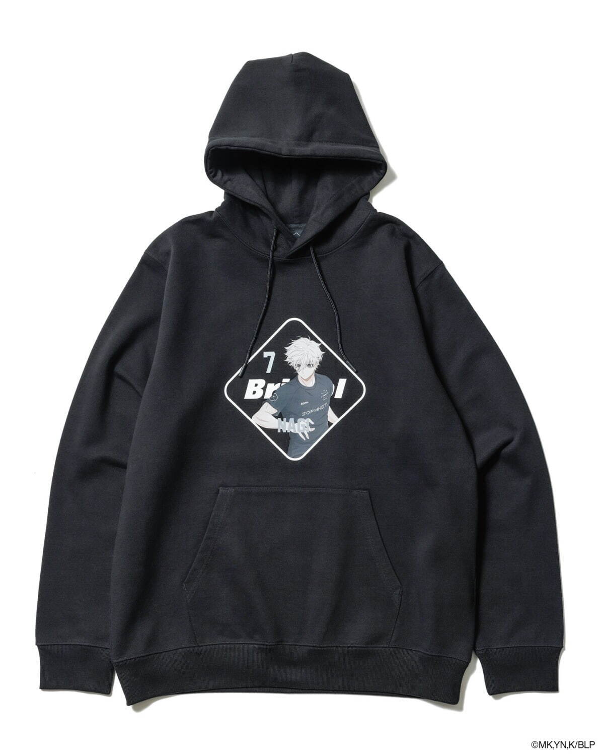 エフシーレアルブリストル×アニメ「ブルーロック」キャラプリントの”漆黒”フーディーやTシャツ - ファッションプレス