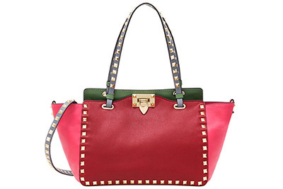 ポップアート｜ヴァレンティノ ガラヴァーニ「ロックスタッズ」からポップカラーのバッグ＆シューズ登場