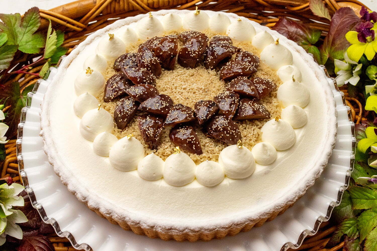 フルーツタルト｜キル フェ ボン青山店から秋限定「栗のショートケーキタルト」ラム酒香る和栗ペースト