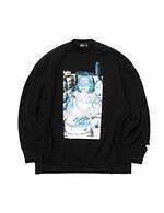 カラー”手書き”グラフィックのダメージスウェット、ロゴプリントのフーディーも｜写真6