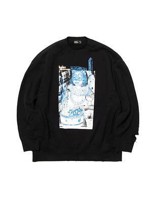 カラー”手書き”グラフィックのダメージスウェット、ロゴプリントのフーディーも|写真6