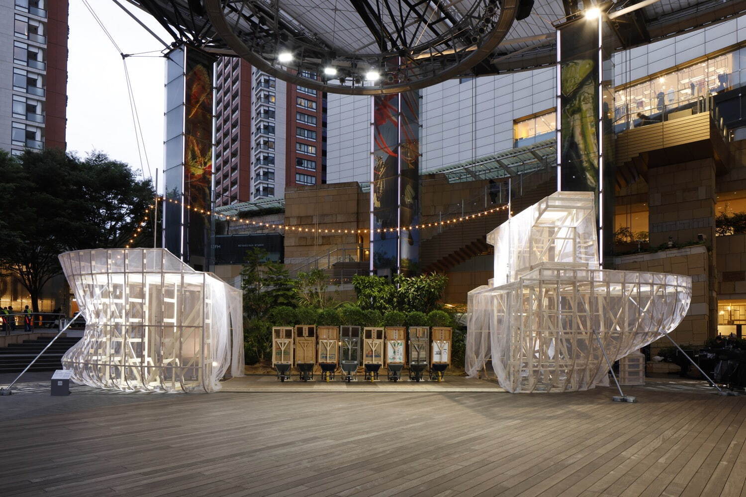 栗林隆 《Tanker Project(タンカープロジェクト)》 2023年
六本木ヒルズアリーナ、東京、日本 写真:木奥惠三