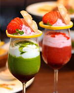 銀座「ザ チョーヤ ギンザバー」“贅沢苺＆完熟梅”のカクテルクリームソーダ、抹茶入りフレーバーも｜写真8