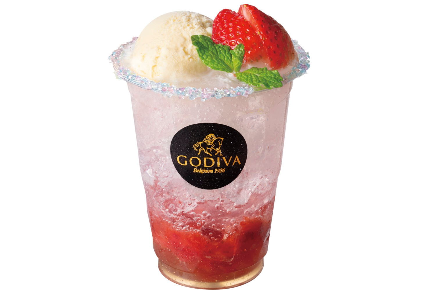 ゴディバ ラボラトリー 原宿の限定クリームソーダ、カカオ