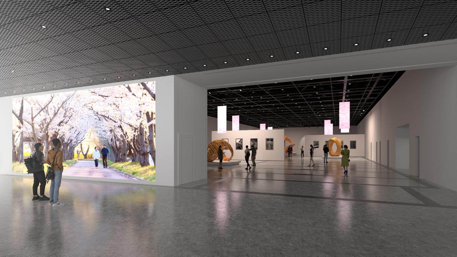 高輪ゲートウェイシティの文化施設「モン タカナワ」展覧会スペースやライブ空間、月見テラスも｜写真11