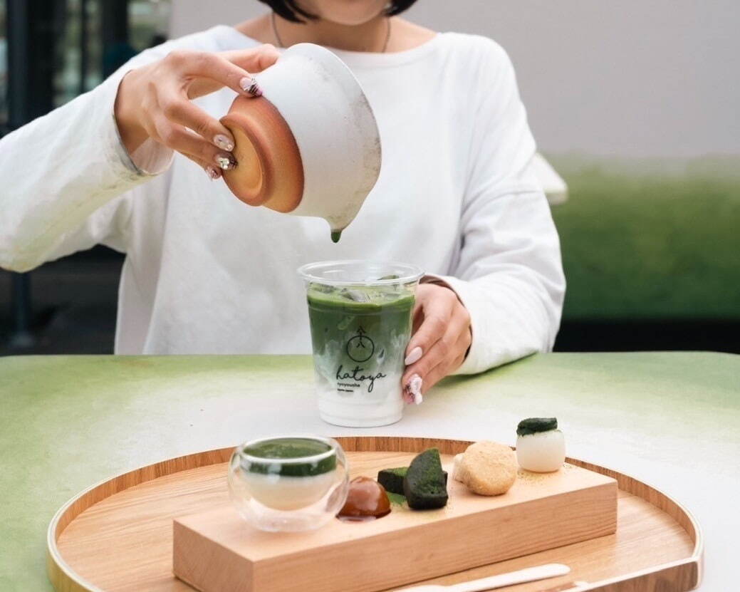 「八十八良葉舎」初の旗艦店が京都・嵐山に、自分で抹茶を点てる限定“抹茶ラテセット”など｜写真8