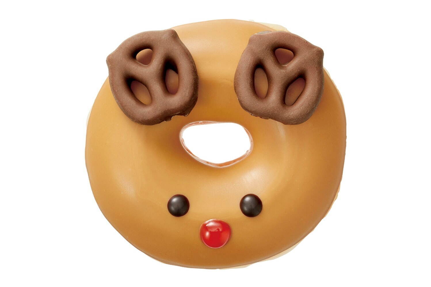 クリスピー・クリーム・ドーナツの24年クリスマス、“キャラメルトナカイ”やふわふわヒゲのサンタなど｜写真4