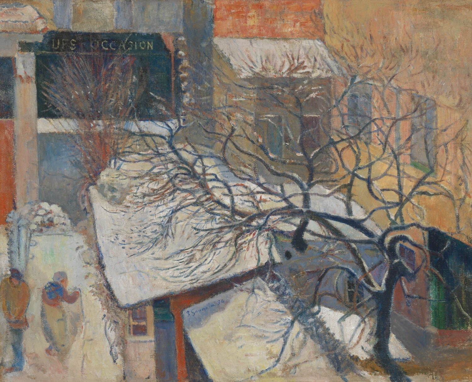 ポール・ゴーガン 《雪のパリ》 1894年 ファン・ゴッホ美術館、アムステルダム(フィンセント・ファン・ゴッホ財団) Van Gogh Museum, Amsterdam (Vincent van Gogh Foundation)