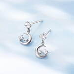 カナル 4℃冬限定ジュエリー、オーロラのように輝くチェーンブレスレット＆雪景色のパールピアス｜写真24