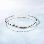 カナル 4℃冬限定ジュエリー、オーロラのように輝くチェーンブレスレット＆雪景色のパールピアス｜写真41