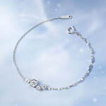 カナル 4℃冬限定ジュエリー、オーロラのように輝くチェーンブレスレット＆雪景色のパールピアス｜写真16