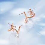 カナル 4℃冬限定ジュエリー、オーロラのように輝くチェーンブレスレット＆雪景色のパールピアス｜写真42