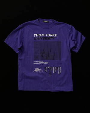 アンダーカバーとトム・ヨークがコラボ、走り書きグラフィックのTシャツ＆スウェット｜写真6