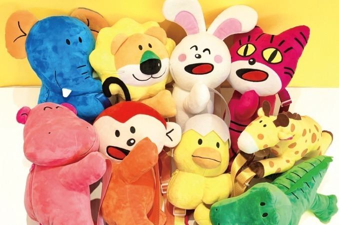 渋谷に「たべっ⼦どうぶつLAND」歴代グッズが集結、“らいおん”や