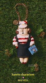 サンリオキャラクターズ × ミュベール、 ハローキティのボーダーシャツやパティ＆ジミーのバッグ｜写真29