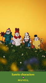 サンリオキャラクターズ × ミュベール、 ハローキティのボーダーシャツやパティ＆ジミーのバッグ｜写真30