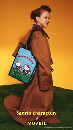 サンリオキャラクターズ × ミュベール、 ハローキティのボーダーシャツやパティ＆ジミーのバッグ｜写真20