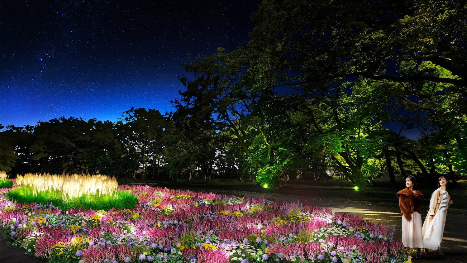 東京・小金井公園で“夜の公園散策”を楽しむ初のライトアップイベント開催｜写真3