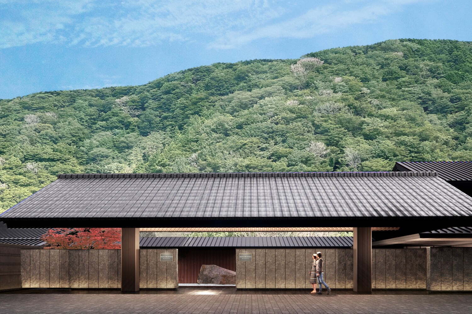 箱根に「ホテル ザ ミツイ ハコネ」26年開業、全客室に“天然温泉”完備のラグジュアリーホテル