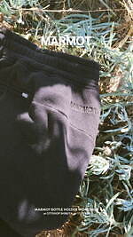 マーモットキャピタル“軽く暖か”フリースパンツ、イエロー＆ブラックのシティショップ限定カラー｜写真7