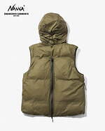 エンジニアド ガーメンツ×ナンガの高機能ダウンウェア、ジャケットやベストを“ロゴ無し”仕様で｜写真12