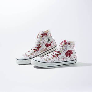 【限定】コンバース オールスター FP HI 牡丹 花柄 華 限定】コンバース オールスター FP HI 牡丹 花柄 華 (CONVERSE
