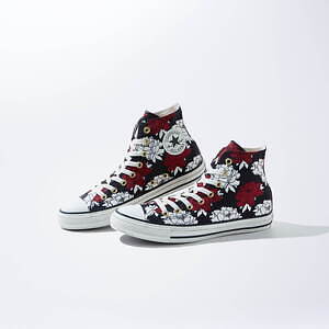 【限定】コンバース オールスター FP HI 牡丹 花柄 華 限定】コンバース オールスター FP HI 牡丹 花柄 華 (CONVERSE