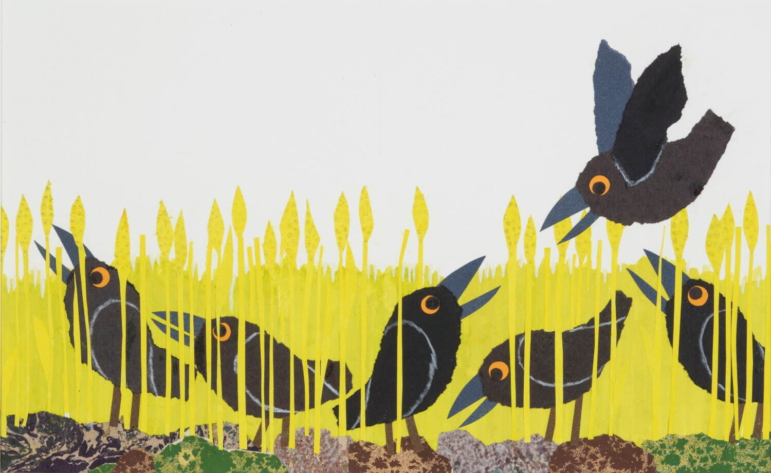 「レオ・レオーニの絵本づくり展」渋谷で、フレデリックなど絵本原画を展示 - レオーニの技法体験も｜写真12
