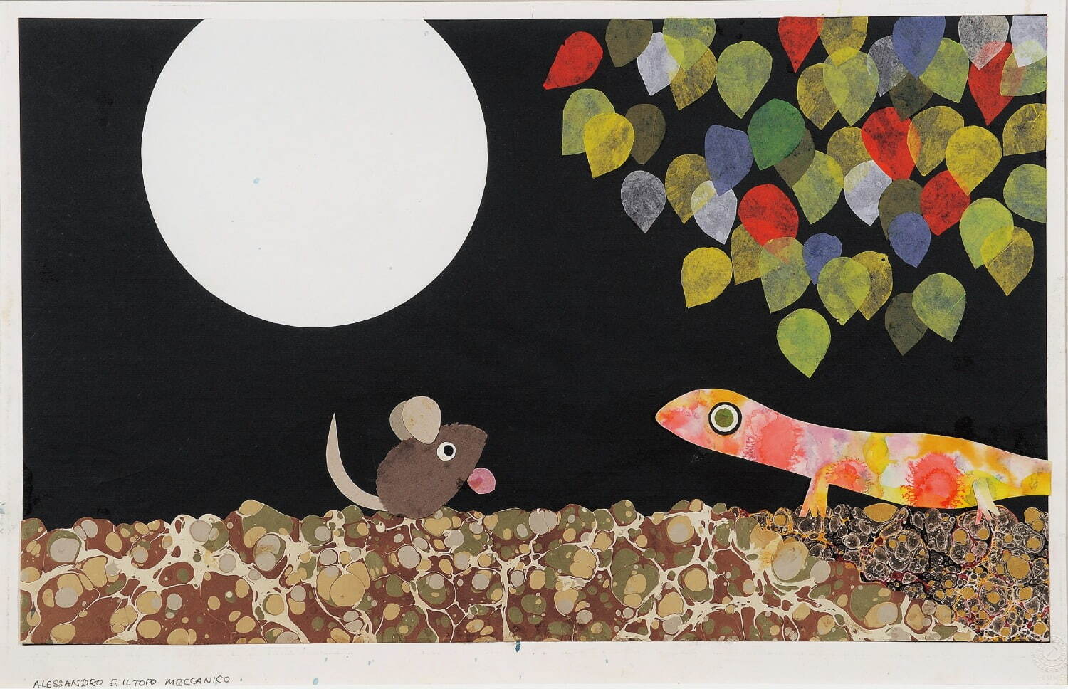 レオ・レオーニ『アレクサンダとぜんまいねずみ』原画、1969年
Works by Leo Lionni, On Loan By The Lionni Family