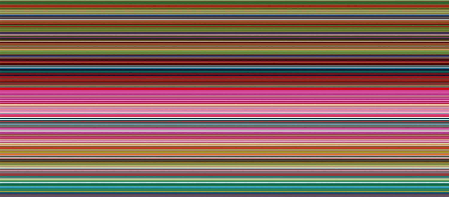 ゲルハルト・リヒター 《ストリップ(926-3)》 2012年 ポーラ美術館
© Gerhard Richter 2024 (18062024)
